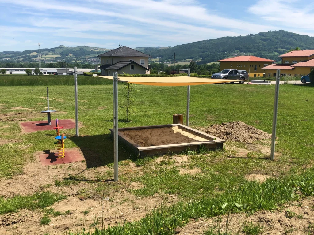 Sonnensegel von playquadrat