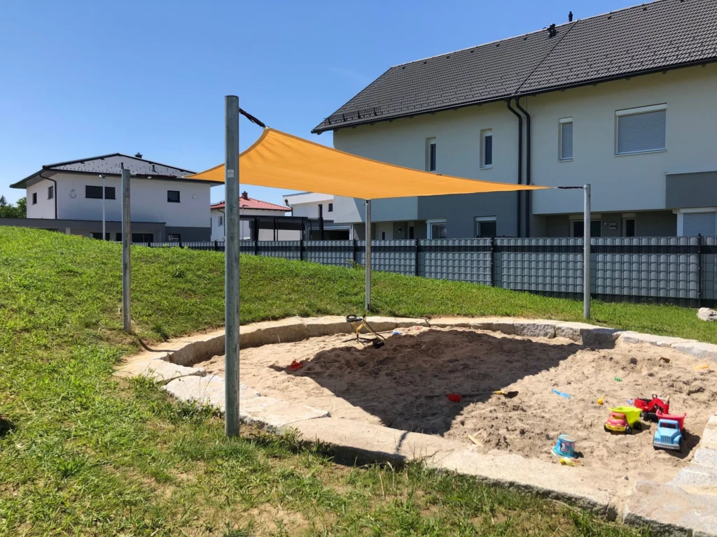 Sonnensegel von playquadrat