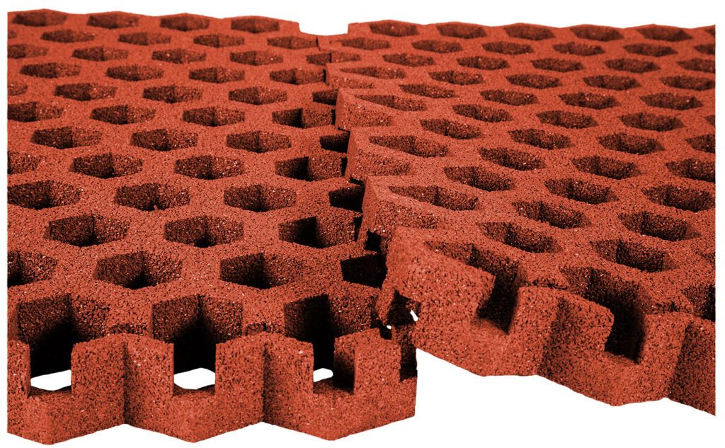 Rasengitterplatte Hexagon